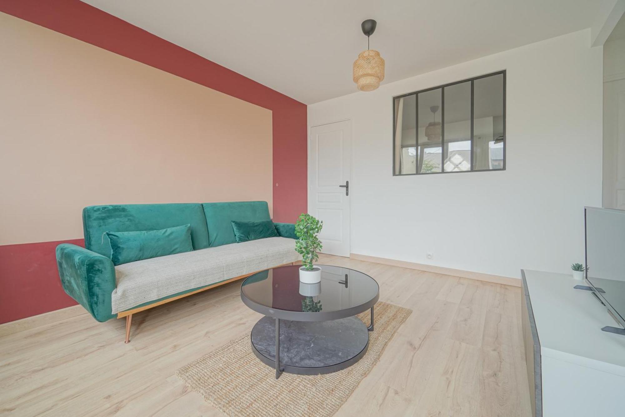 Apartament Complete 1Br With Balcony Only 5 Min. On Foot To Metro By Doorman Saint-Ouen  Zewnętrze zdjęcie